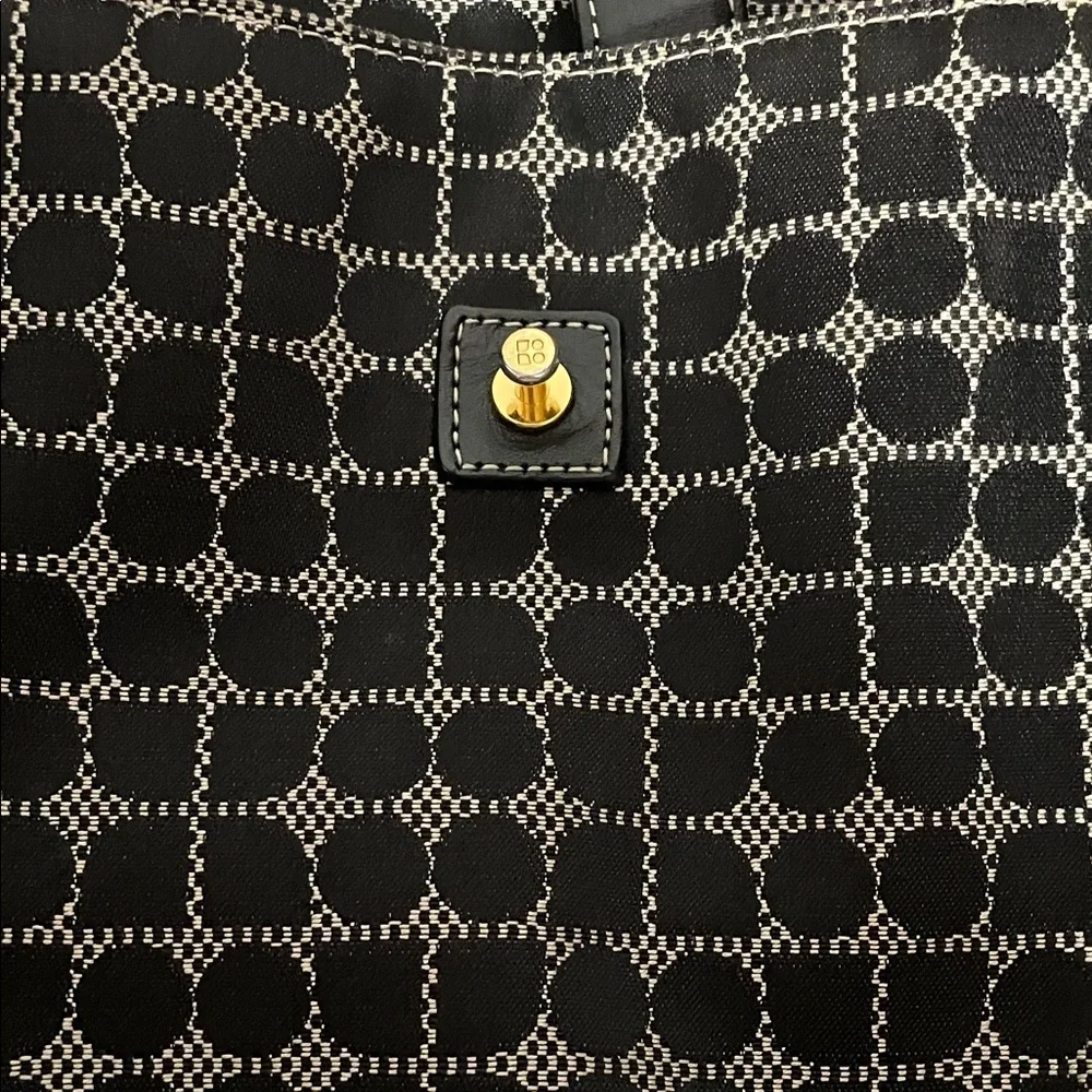 Black Patterned Tote Bag - Everyday Carry Kate Spade